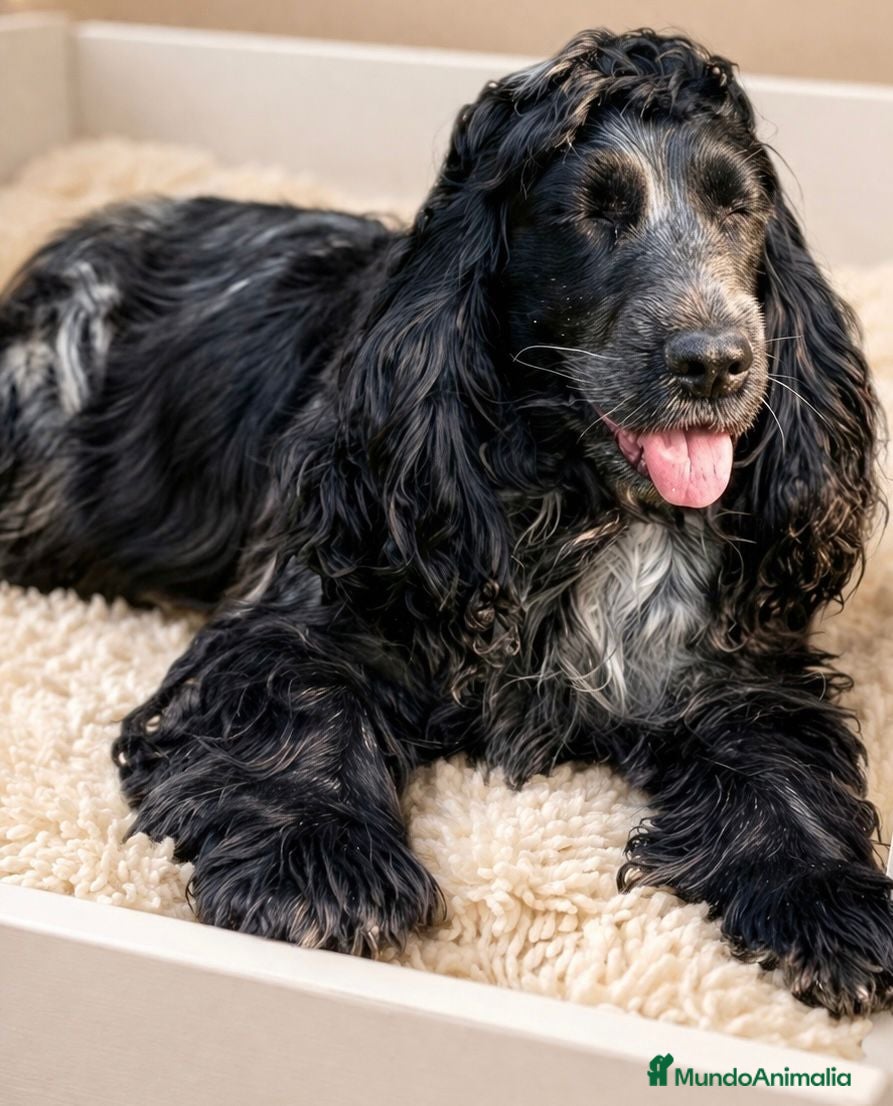 Cocker Spaniel Inglés perros Coker Negro  - Anuncio 1