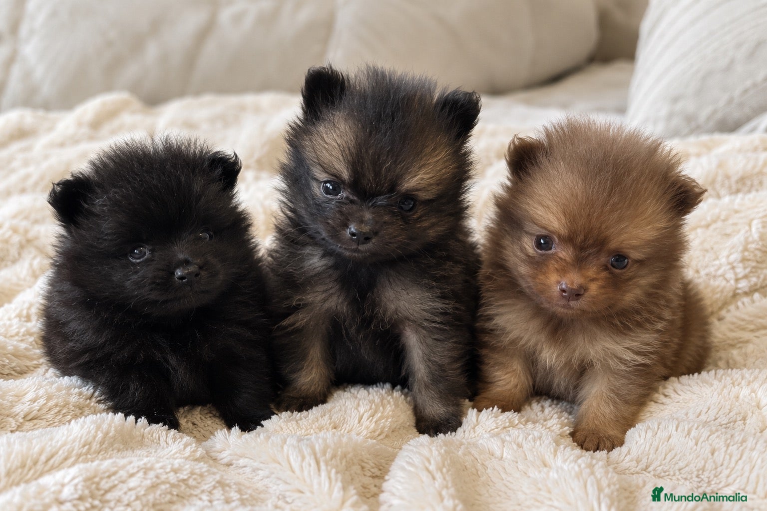 Pomerania perros POMERANIA MERLE MACHO Y HEMBRA NEGRA 🖤🐾 - Anuncio 27