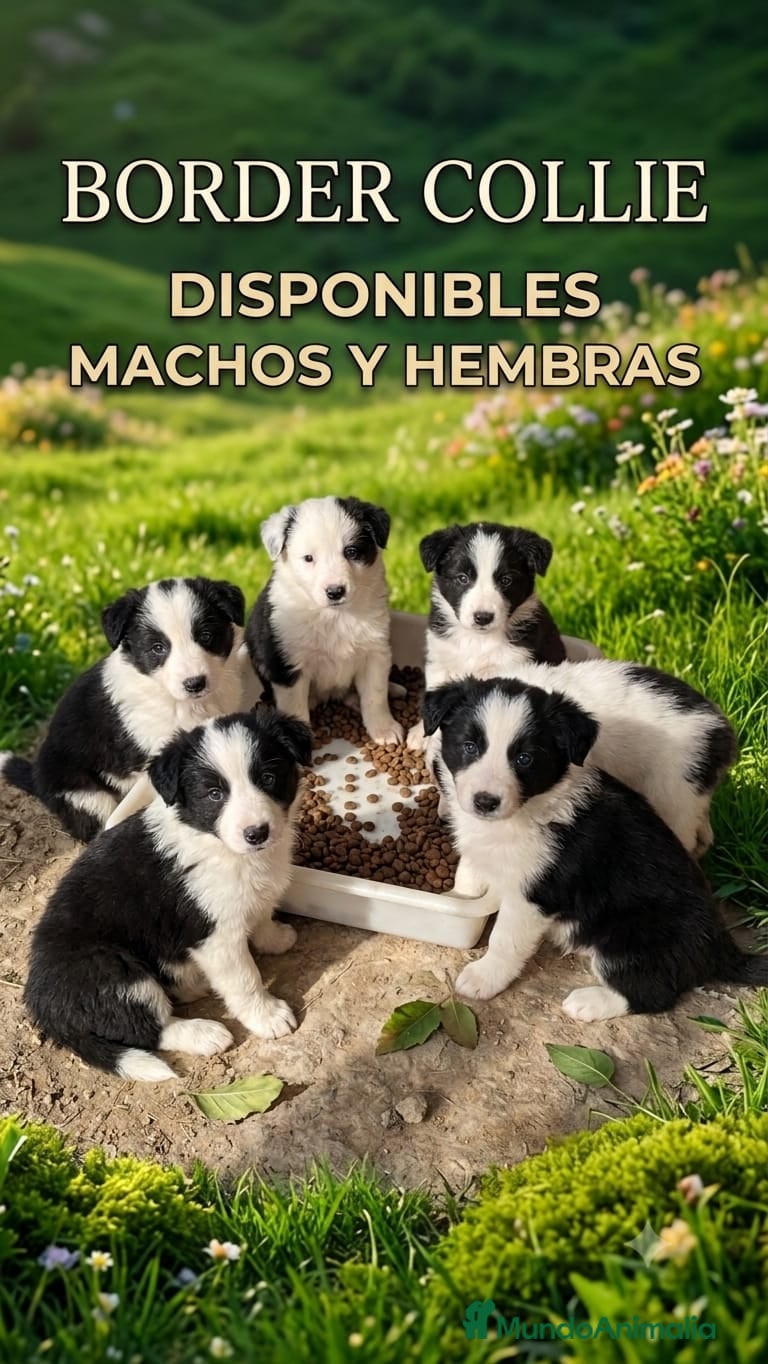 Border Collie perros Border collies blancos y negros - Anuncio 2