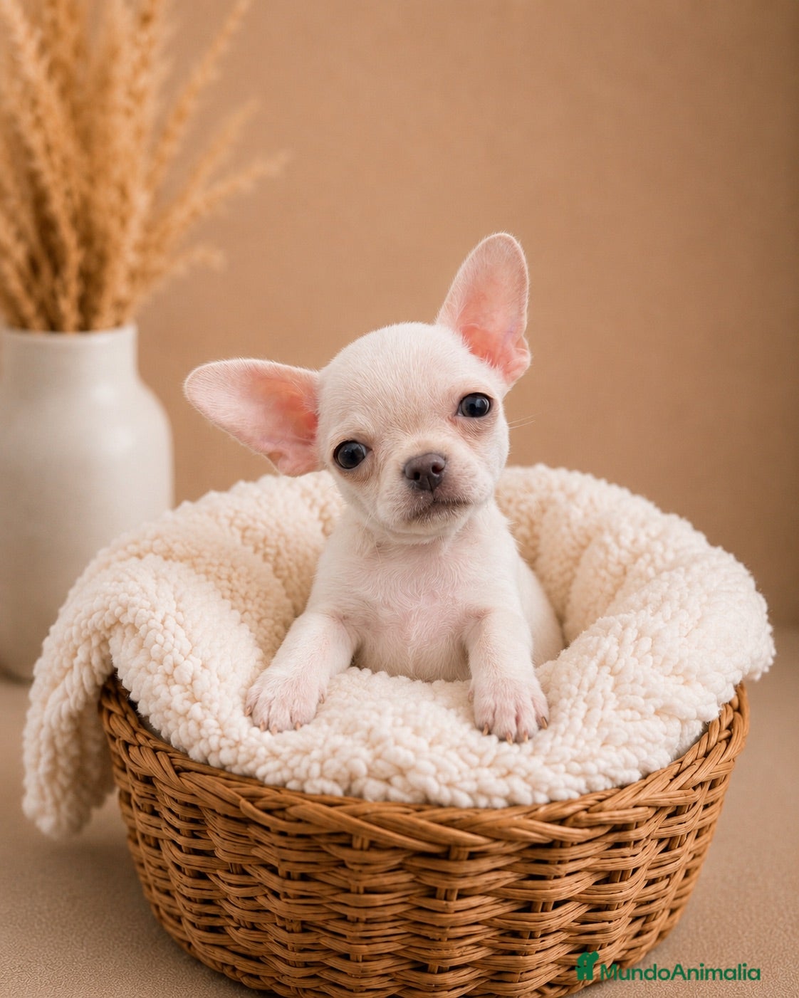 Chihuahua perros FINANCIAMOS CHIHUAHUA BLANCO CABEZA MANZANA - Anuncio 1