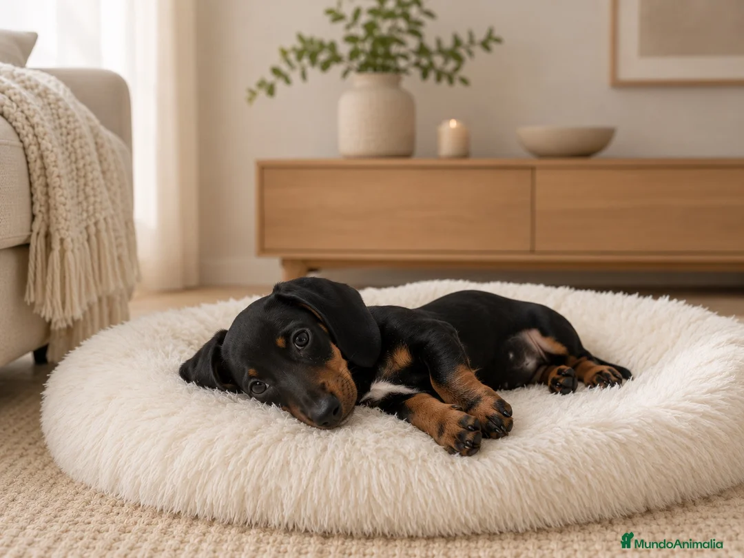 Teckel Miniatura perros en venta: Precioso teckel negro fuego - Anuncio 1
