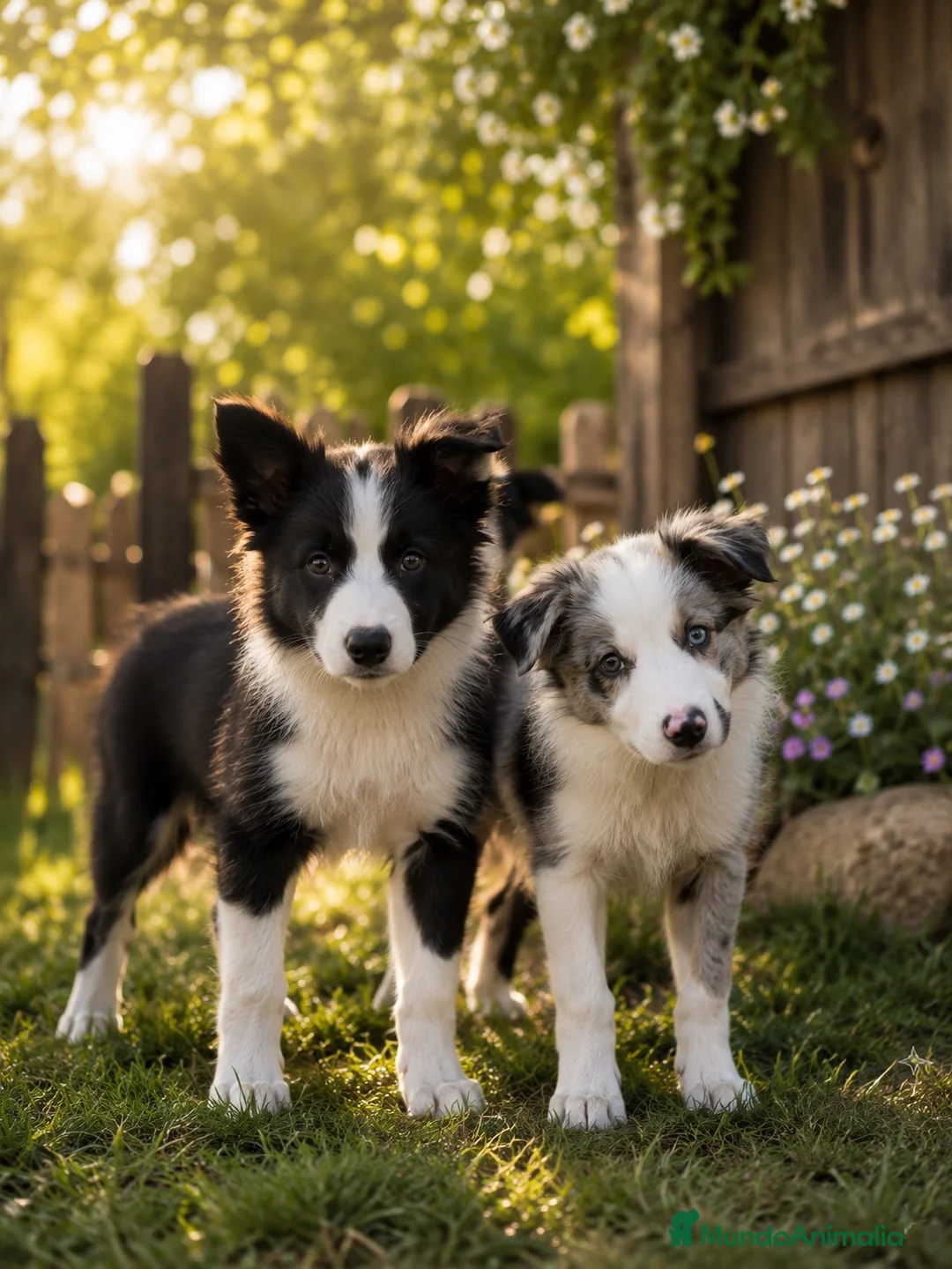 Border Collie perros en venta: Preciosos Border collie🖤🤍🩶 - Anuncio 1