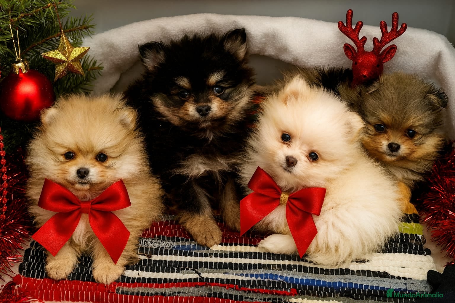 Pomerania perros Pomerania blanck and tan - Anuncio 26