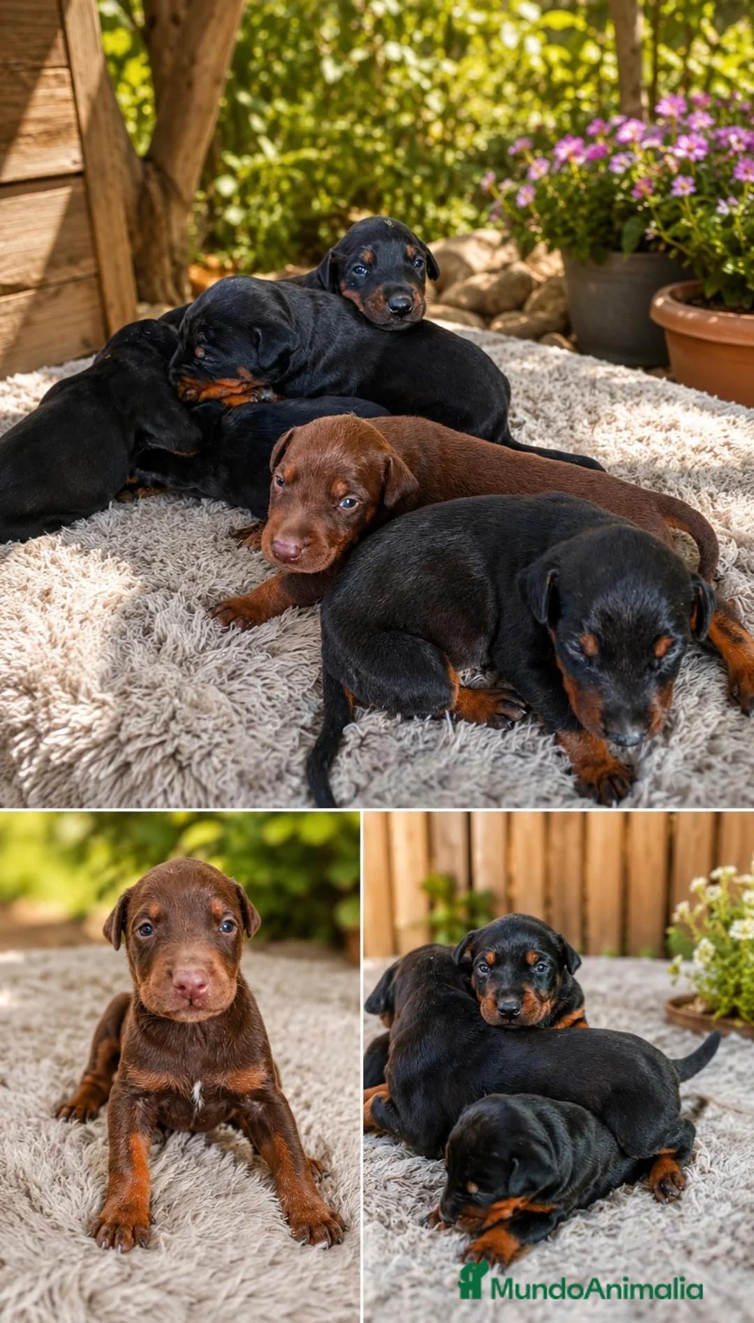 Dobermann perros en venta: Dóbermann línea americana 🐶🐾🔥 - Anuncio 1