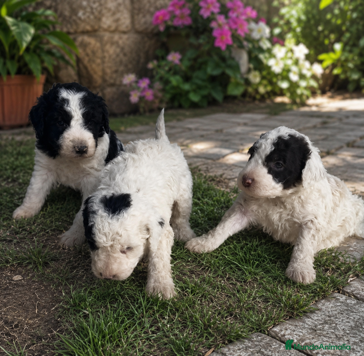 Perro de Agua Español perros Perros de agua bicolor - Anuncio 1