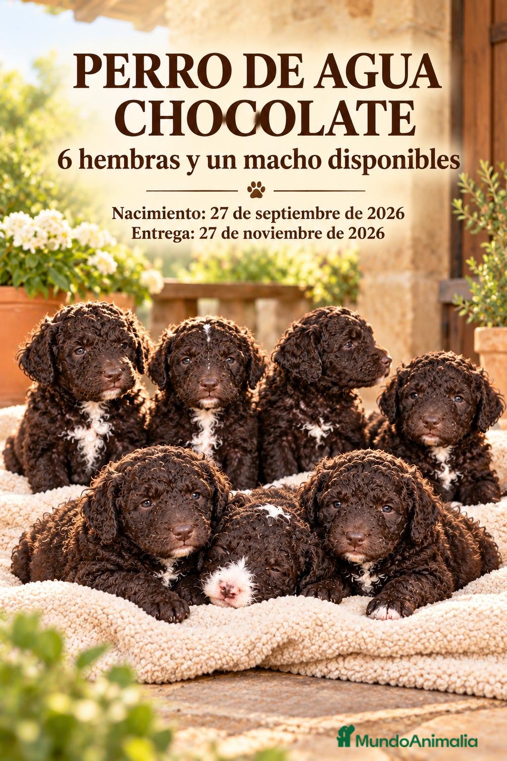 Perro de Agua Español perros Perro de agua Español - Anuncio 1
