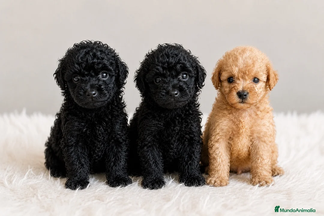 Caniche Toy perros en venta: Caniche Toy apricot y negro - Anuncio 2
