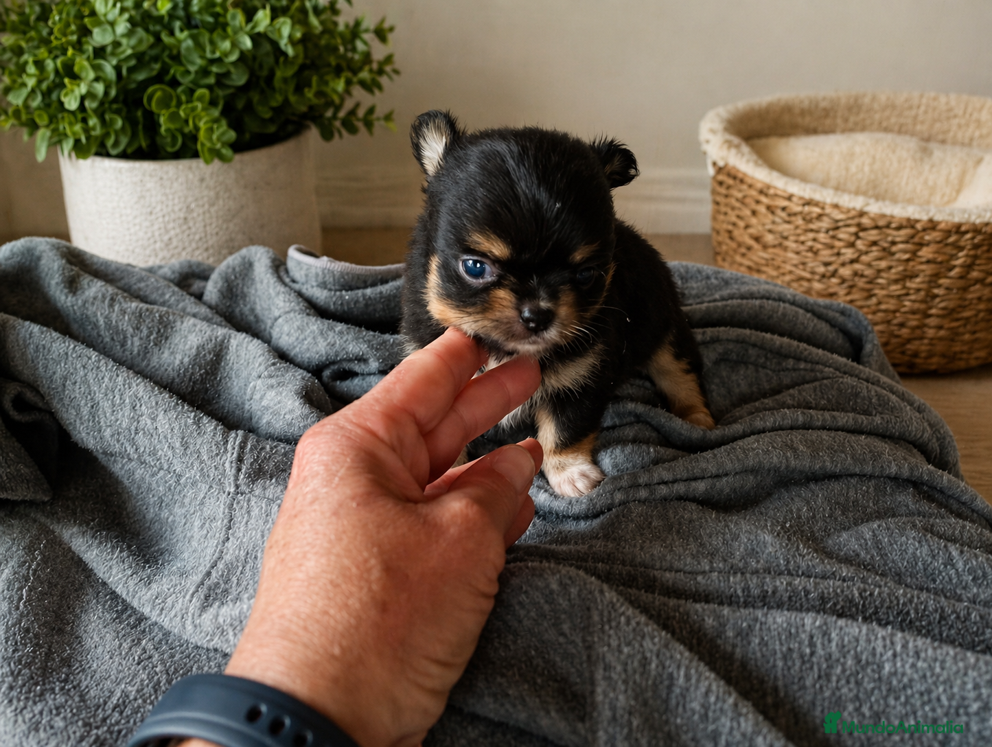 Chihuahua perros Chihuahua tricolor de pelo largo 🐶🐾 - Anuncio 1