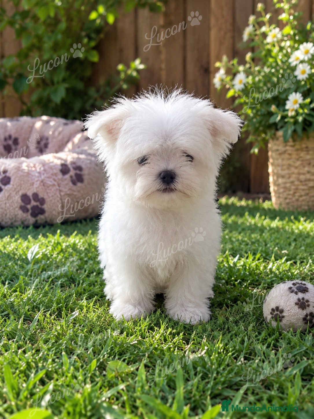 Bichón Maltés perros PRECIOSA BICHON MALTÉS MINI TOY - Anuncio 2