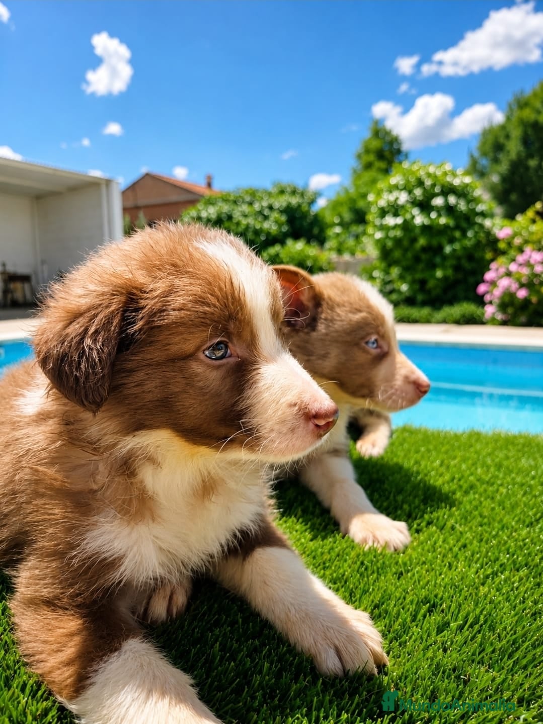 Border Collie perros Border collie lilac y chocolate de calidad  - Anuncio 1