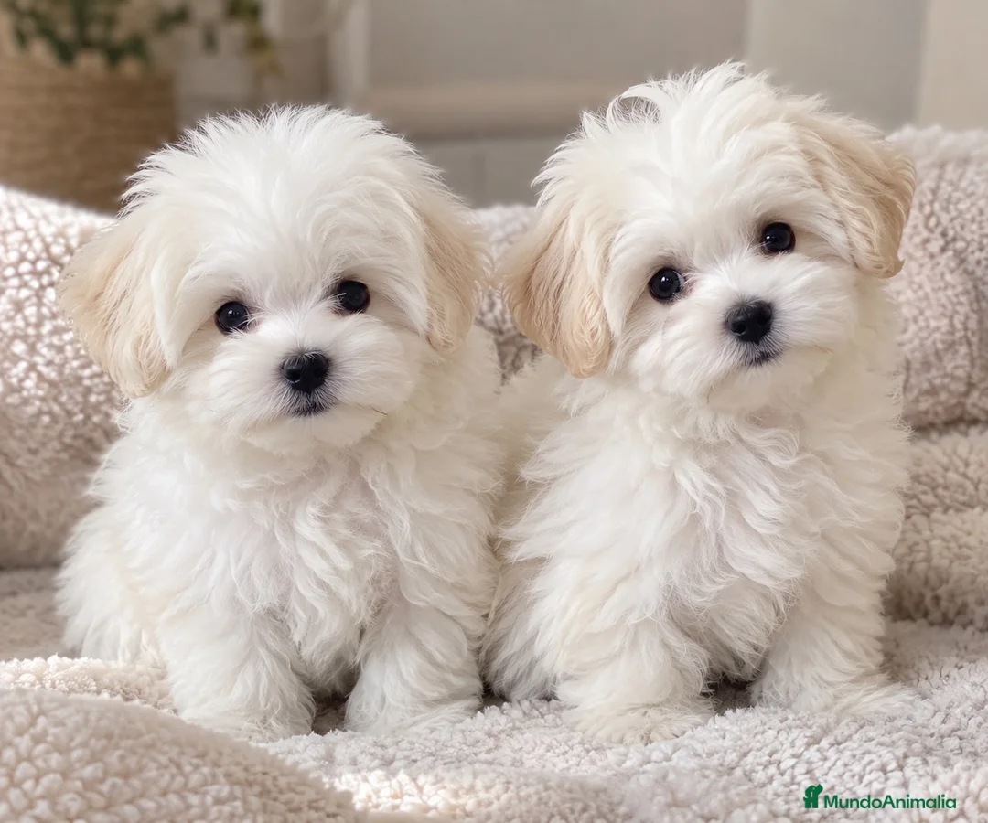 Bichón Maltés perros en venta: BICHÓN MALTÉS LÍNEA COREANA! DOS MACHITOS 🐶🤍 - Anuncio 1