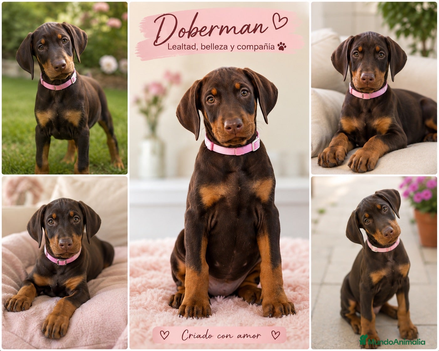 Dobermann perros Doberman chocolates - Anuncio 1