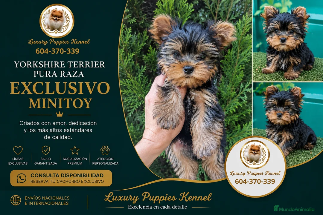 Yorkshire Terrier perros en venta: Yorkshire terrier pura raza toy  - Anuncio 1