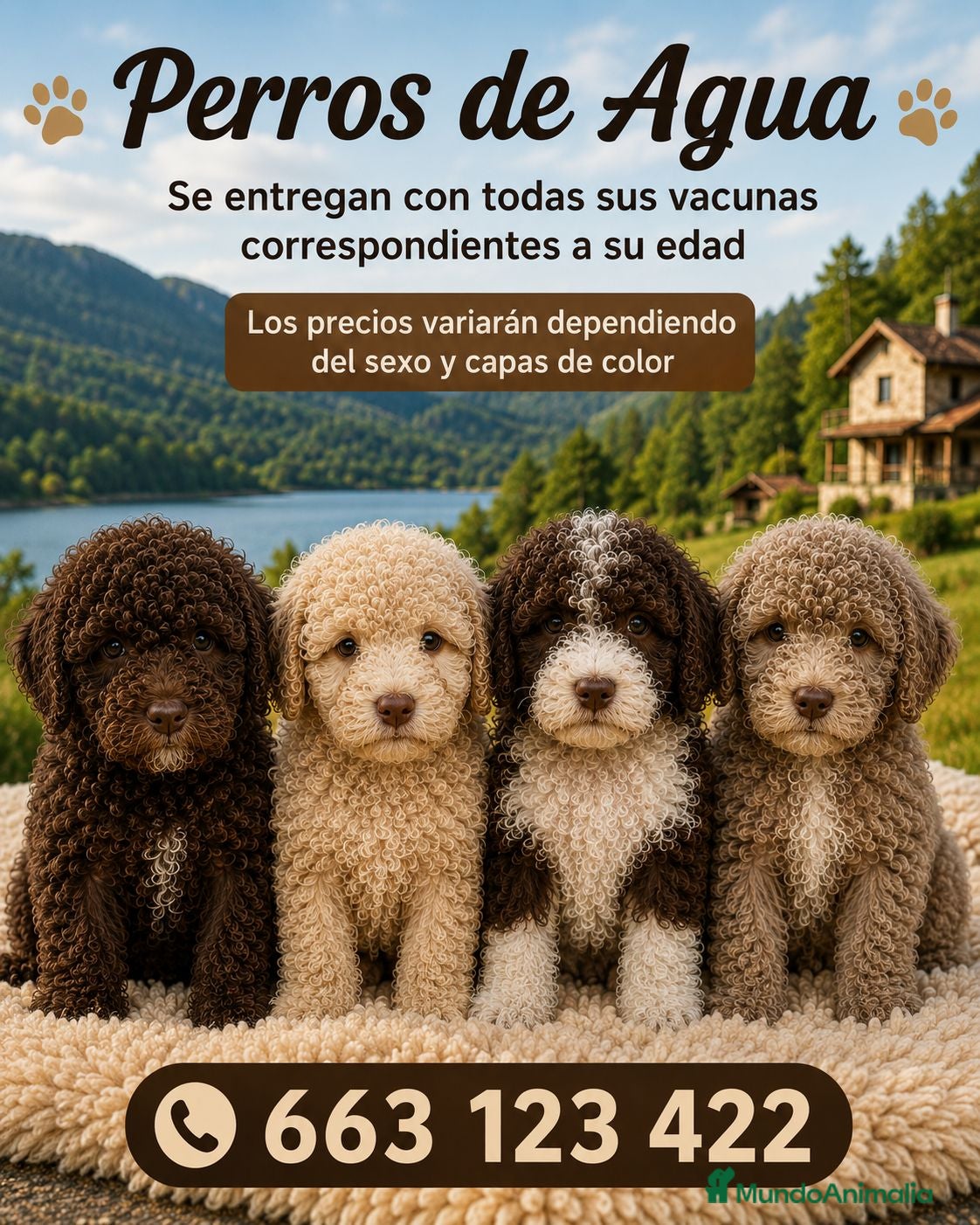 Perro de Agua Español perros Perro de agua Español - Anuncio 1
