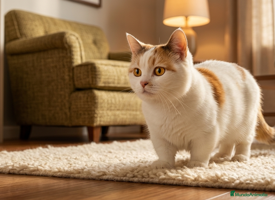 Munchkin gatos Hembra Munchkin tricolor arlequin - Anuncio 1