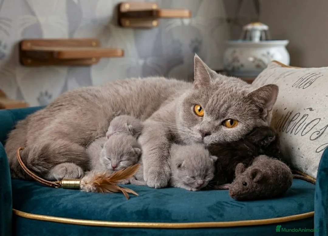 Británico de Pelo Corto gatos en venta: EXCLUSIVOS BRITISH SHORTHAIR LILAC Y CINNAMON - Anuncio 1