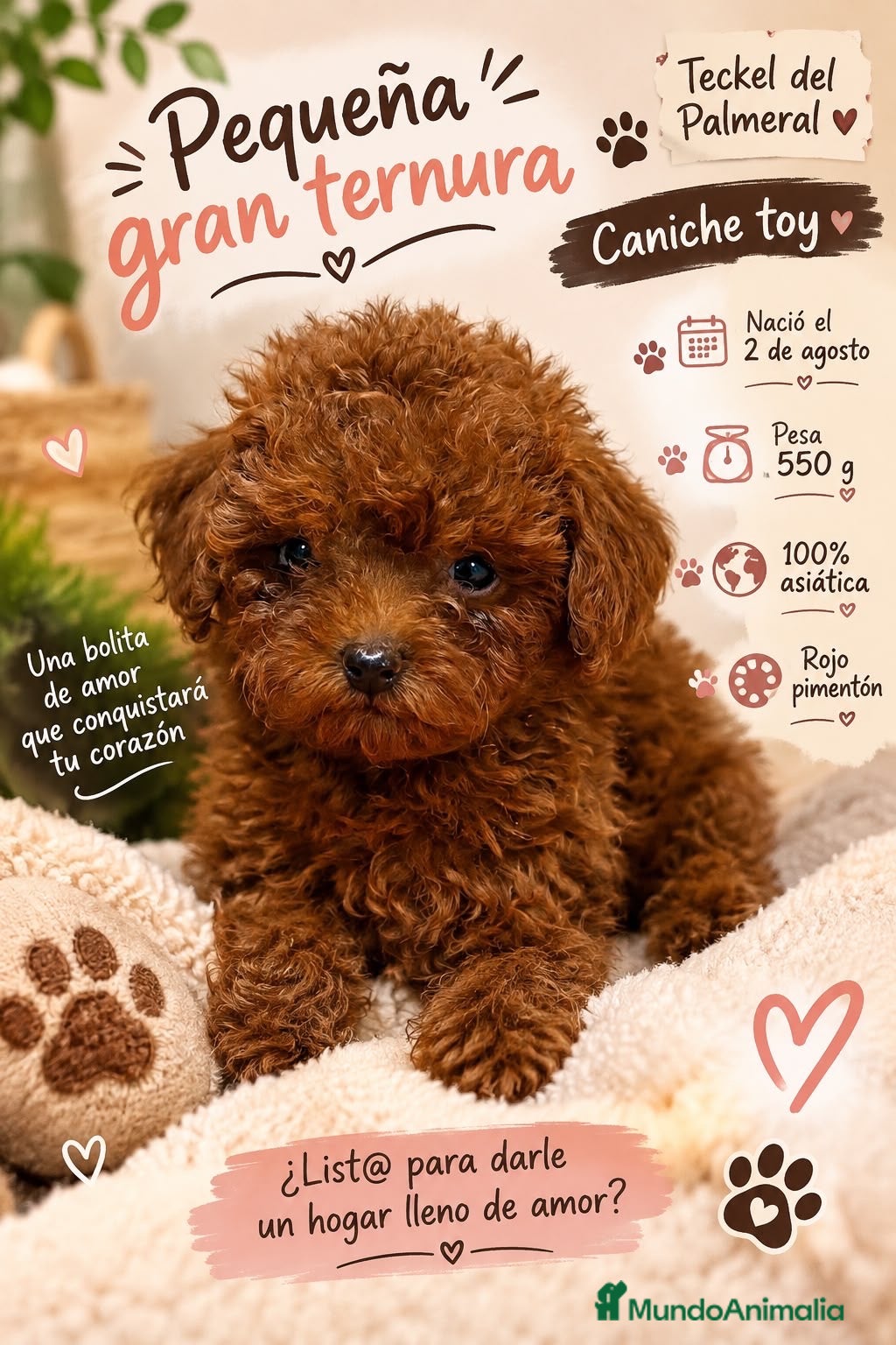 Caniche Toy perros CANICHE TOY LÍNEA ASIÁTICA  - Anuncio 2