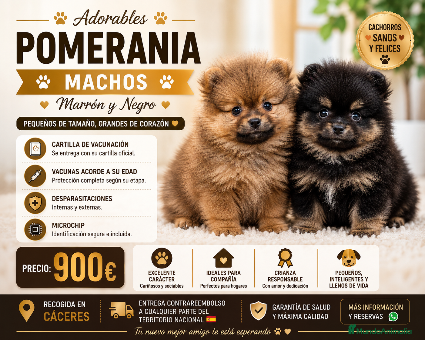 Pomerania perros POMERANIA TOY, CARITA DE OSO - Anuncio 2