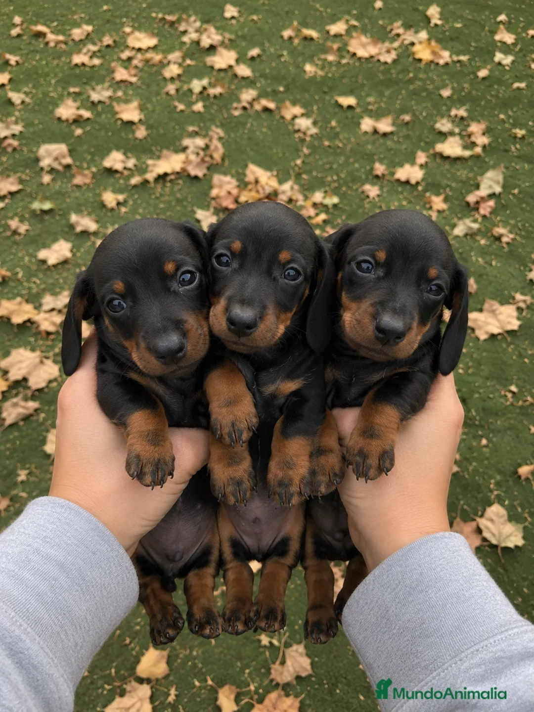 Teckel Miniatura perros en venta: Teckel Miniatura Negro y Fuego 🖤🤎 - Anuncio 1