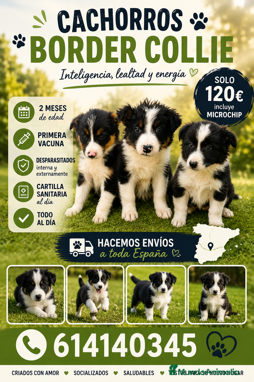 Border Collie perros Excelente cachorro border collie  - Anuncio 23