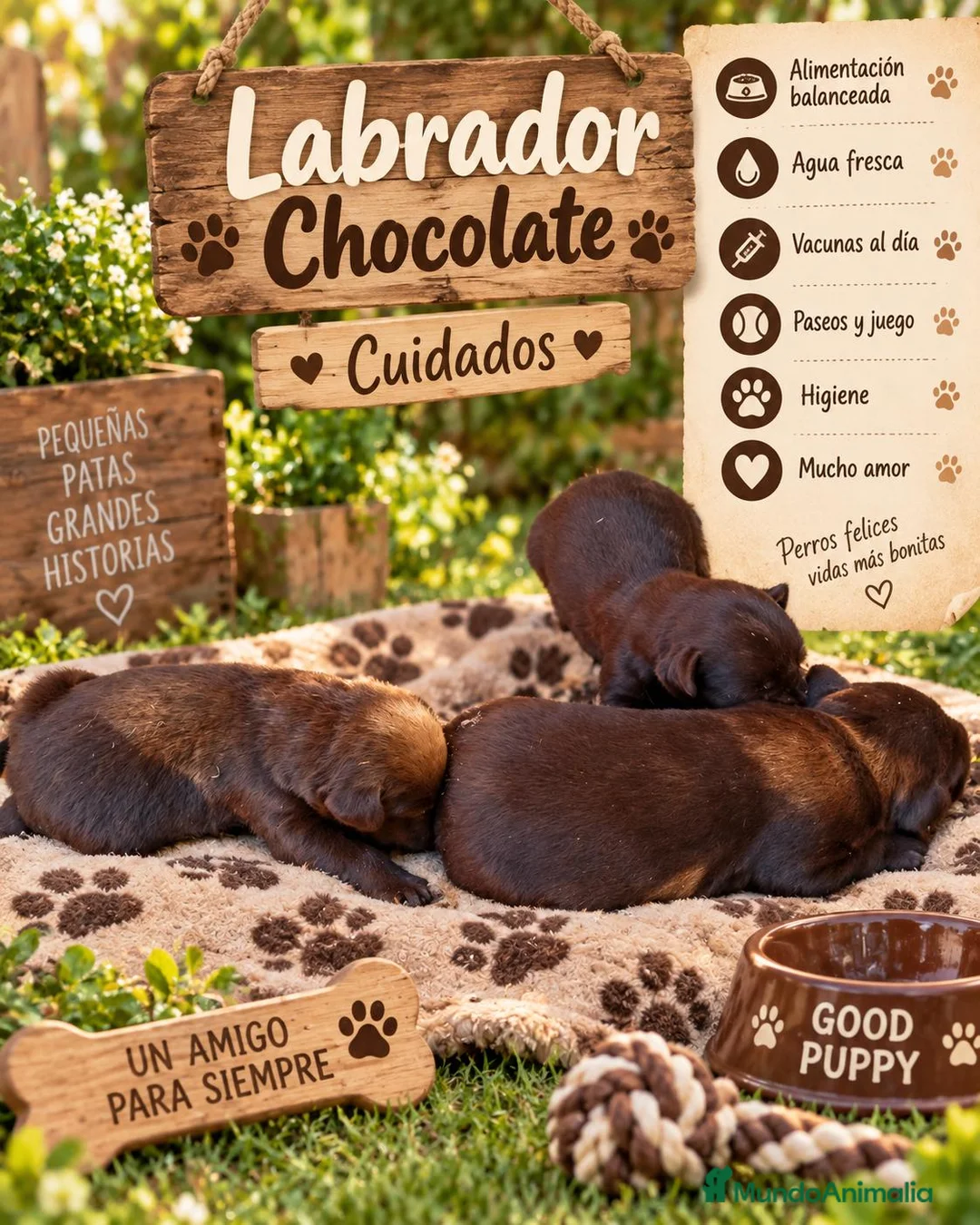 Labrador Retriever perros en venta: Camada de labradores chocolate  - Anuncio 1