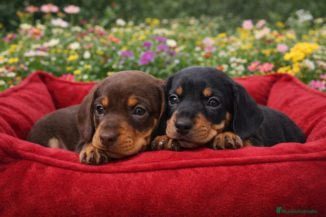 Teckel Miniatura perros en venta: Cachorro Teckel miniatura negro fuego  - Anuncio 2